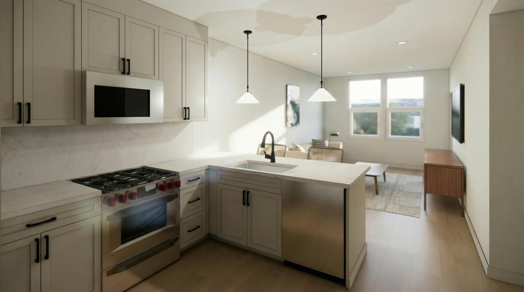 Apartment Kitchen