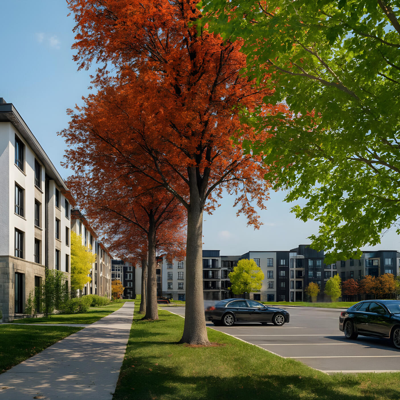 render of Jefferson Flats building exterior in Los Angeles, California